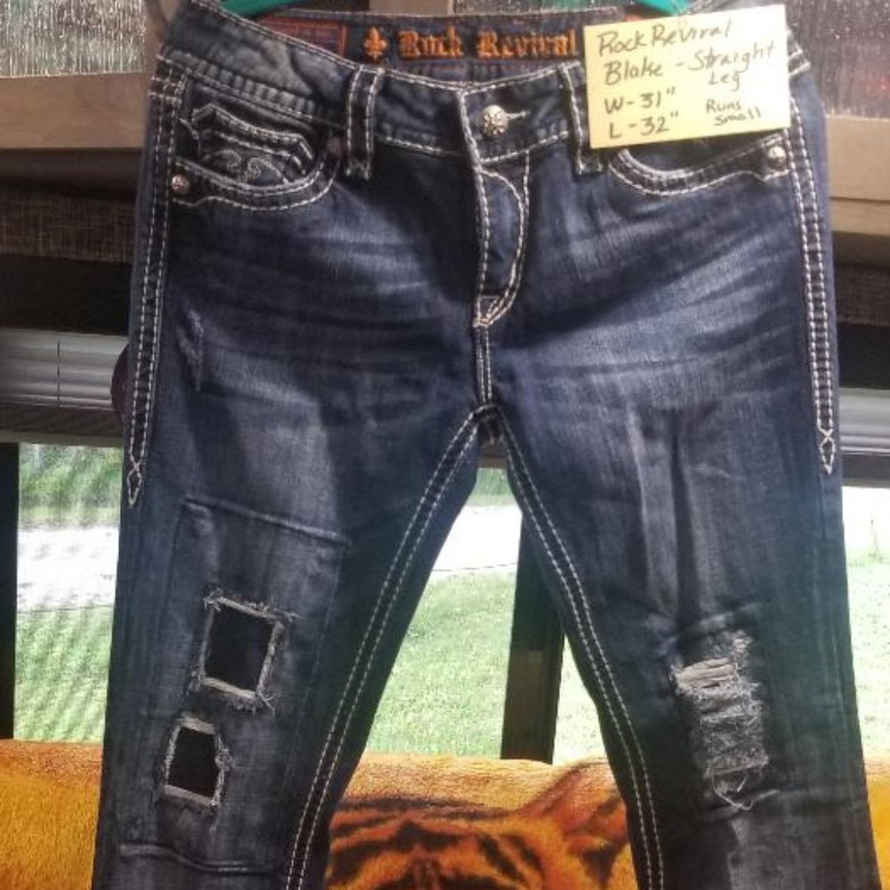 Rock Revival Jeans and Capris $60.00 each